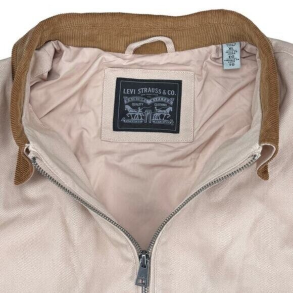 Levi's Bomber Corduroy Collar In Light Pink Size XL - Picture 5 of 8